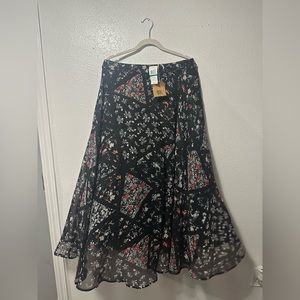 Maxi Floral Skirt